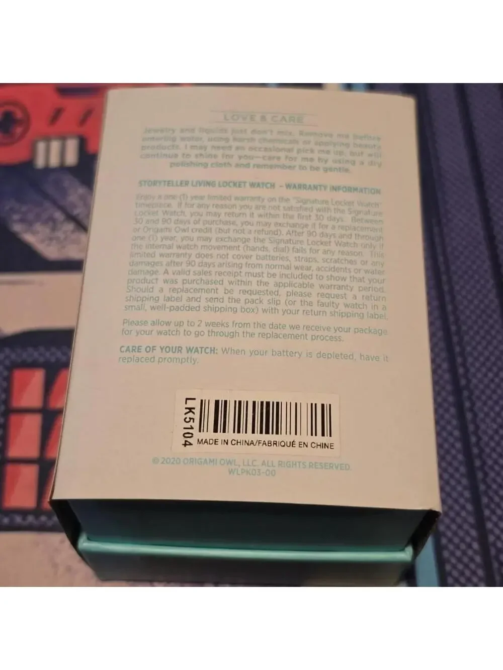 Origami Owl Storyteller Living Locket Watch Rose Gold Pink LK5104 New In Box